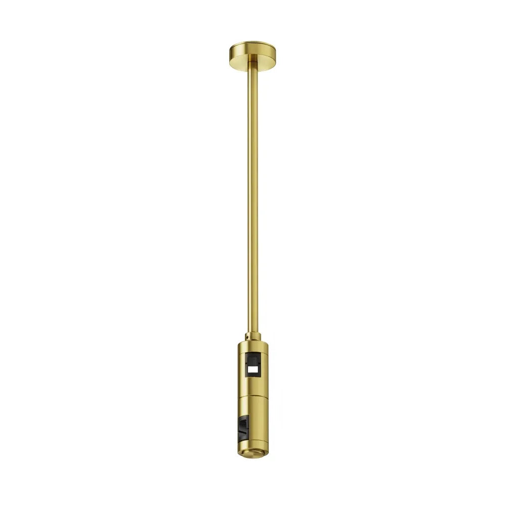 Suport mediu dublu de tavan 300 mm Flarity din Aluminiu Alama
