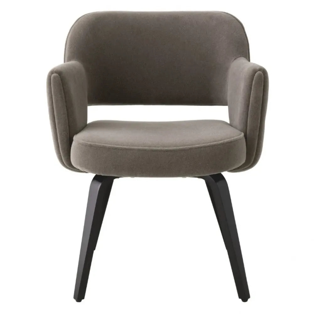 Scaun tapitat cu Stofa Maro L62xA61xH80cm Park Eichholtz
