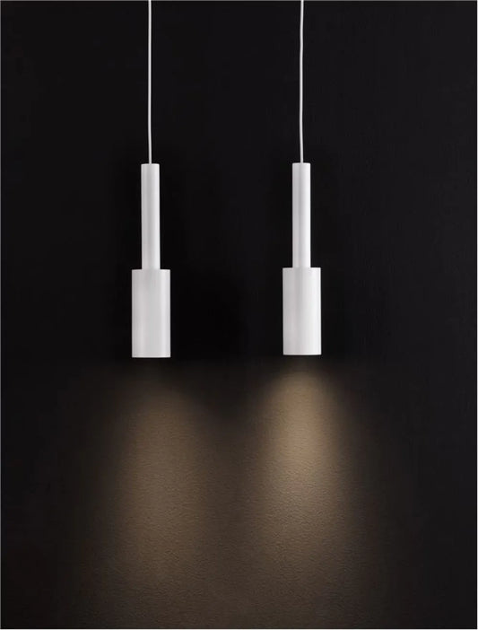 Pendul din Aluminiu Alb H200xL30cm IP20 14W 1121lm 3000k JOY