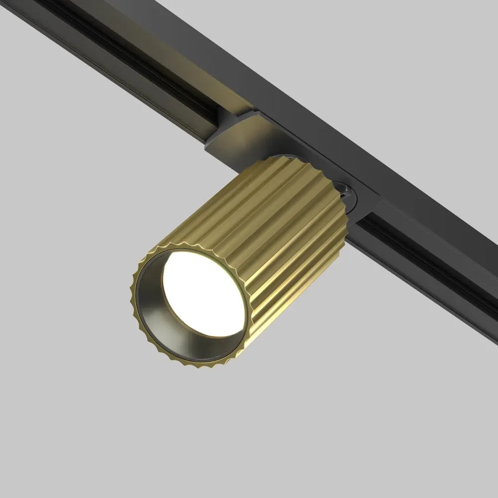 Spot pentru sina Unity din Aluminiu Alama H13.2xL10cm Calipso