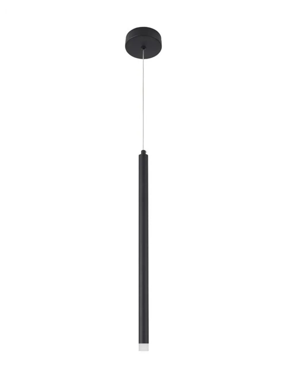 Pendul din Aluminiu Negru H150xD2.5xL50cm IP20 3W 271lm 3000k TRIMLE