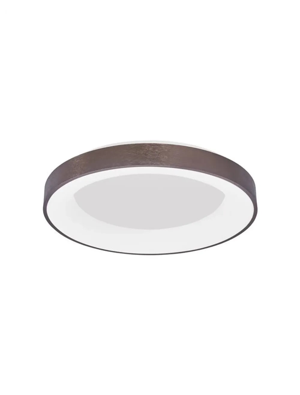 Plafoniera structura din Aluminiu Maro si abajur din Acrilic Alb H9xL60cm IP20 50W 2864lm 3000k RANDO THIN