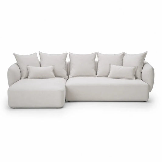 Coltar fix cu perne Bej Alba L297x145cm