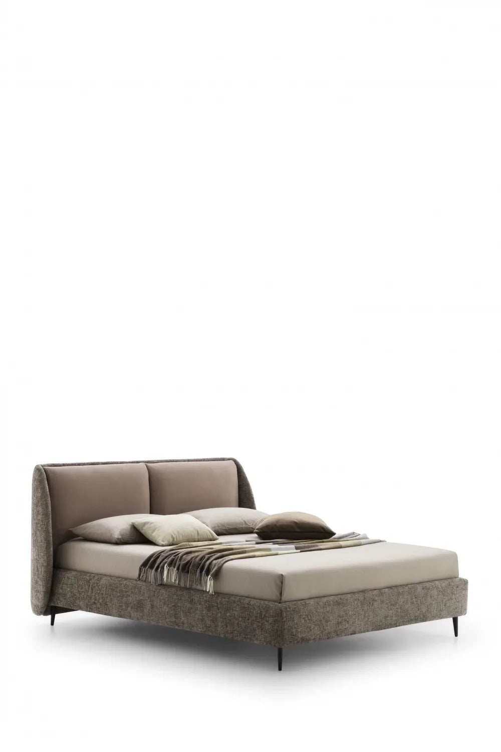 Pat tapitat cu somiera customizabil Timoty 160x200cm