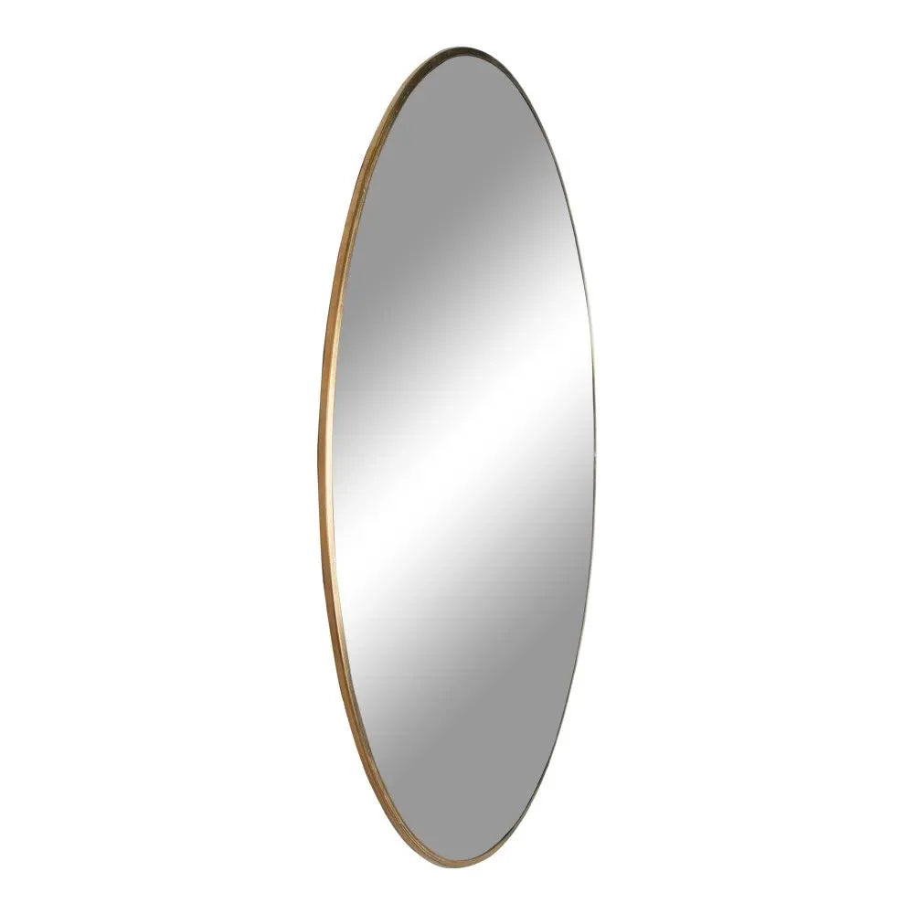 Oglinda cu rama din Metal Alama D100cm Jersey