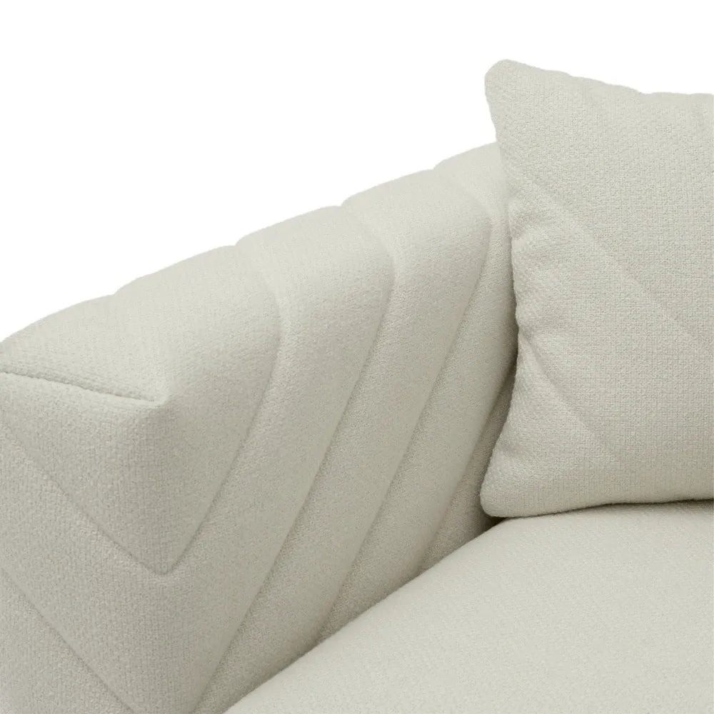 Canapea tapitat cu Stofa Reve Crem L230xA100xH69cm Avellino Eichholtz
