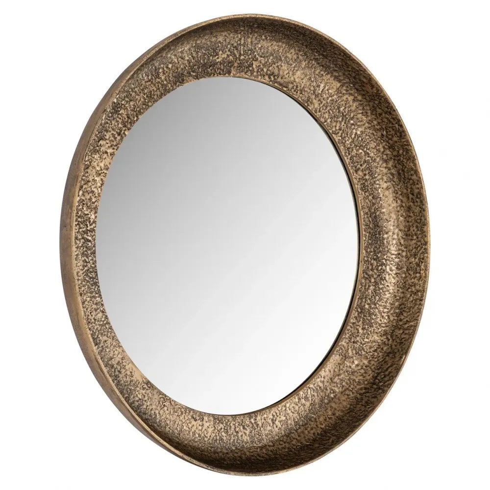 Oglinda din Metal Auriu D91cm Laraya Richmond interiors