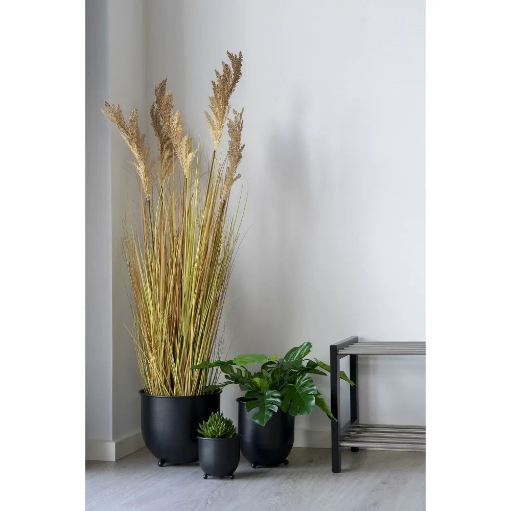 Planta artificiala in ghiveci Sorghum Grass H110xL35cm