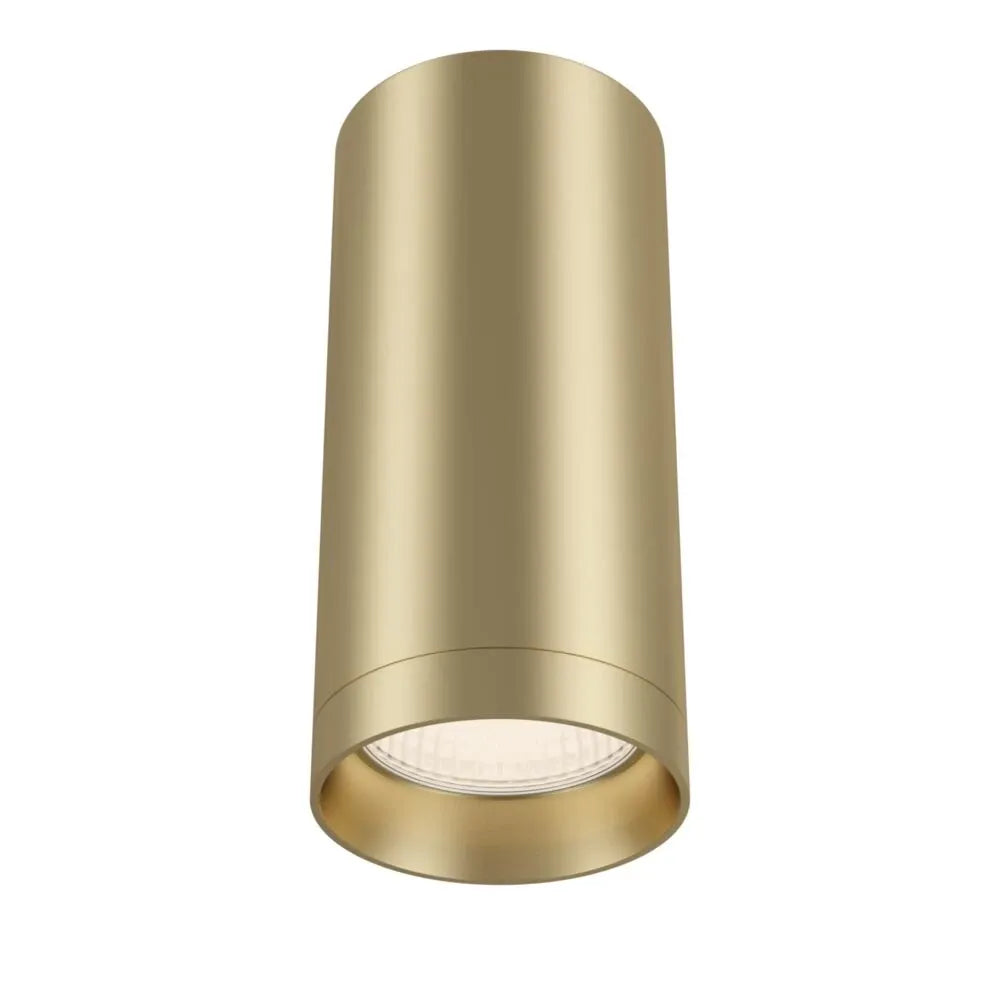 Spot aplicabil din Aluminiu Auriu mat H13xD6cm IP 20 GU10 50W Focus