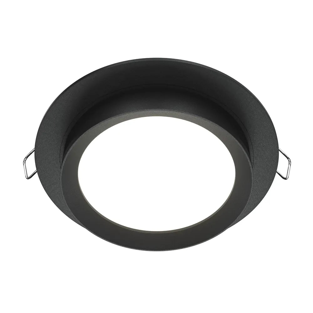 Spot incastrat din Aluminiu Negru H5xD11cm IP 20 GX53 15W Hoop