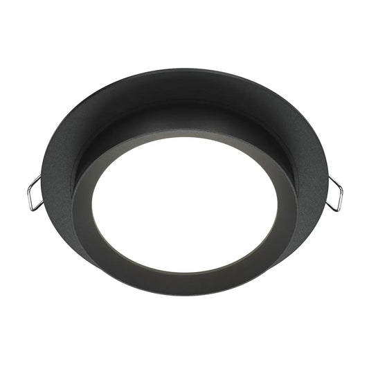 Spot incastrat din Aluminiu Negru H5xD11cm IP 20 GX53 15W Hoop