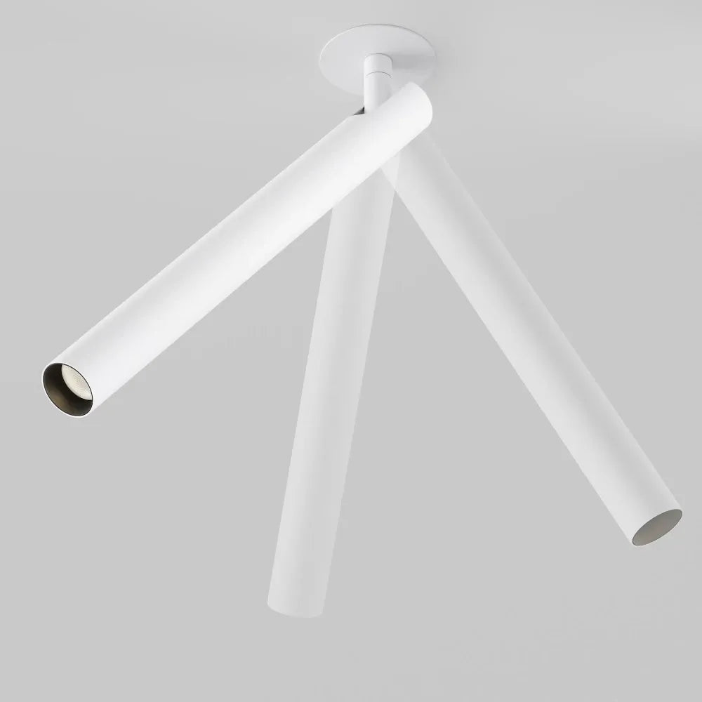 Spot incastrat din Aluminiu Alb H32.6xD3cm 6W 350lm 3000k Focus T