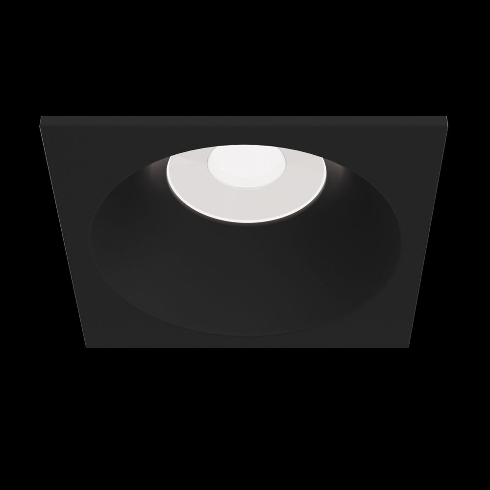 Spot incastra din Aluminiu Negru L9xH9cm Zoom