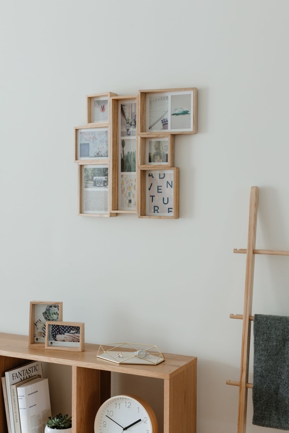 Rama foto de perete din MDF Maro Edge H58xL53cm