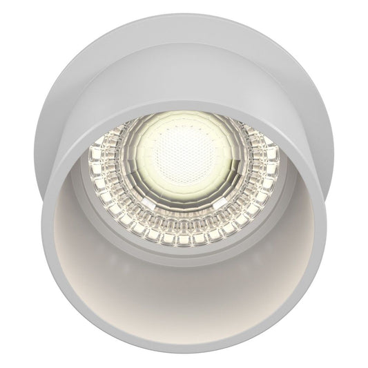 Spot incastra din Aluminiu Alb D7xH6cm Reif