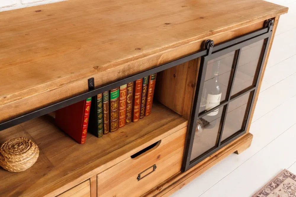 Comoda din Lemn de pin Maro L160xH62cm HERITAGE