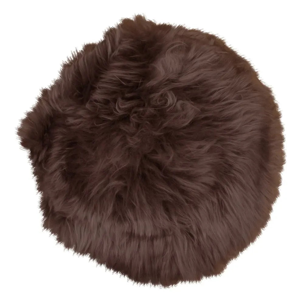 Blanita decorativa pentru scaun Maro D35cm Lambskin