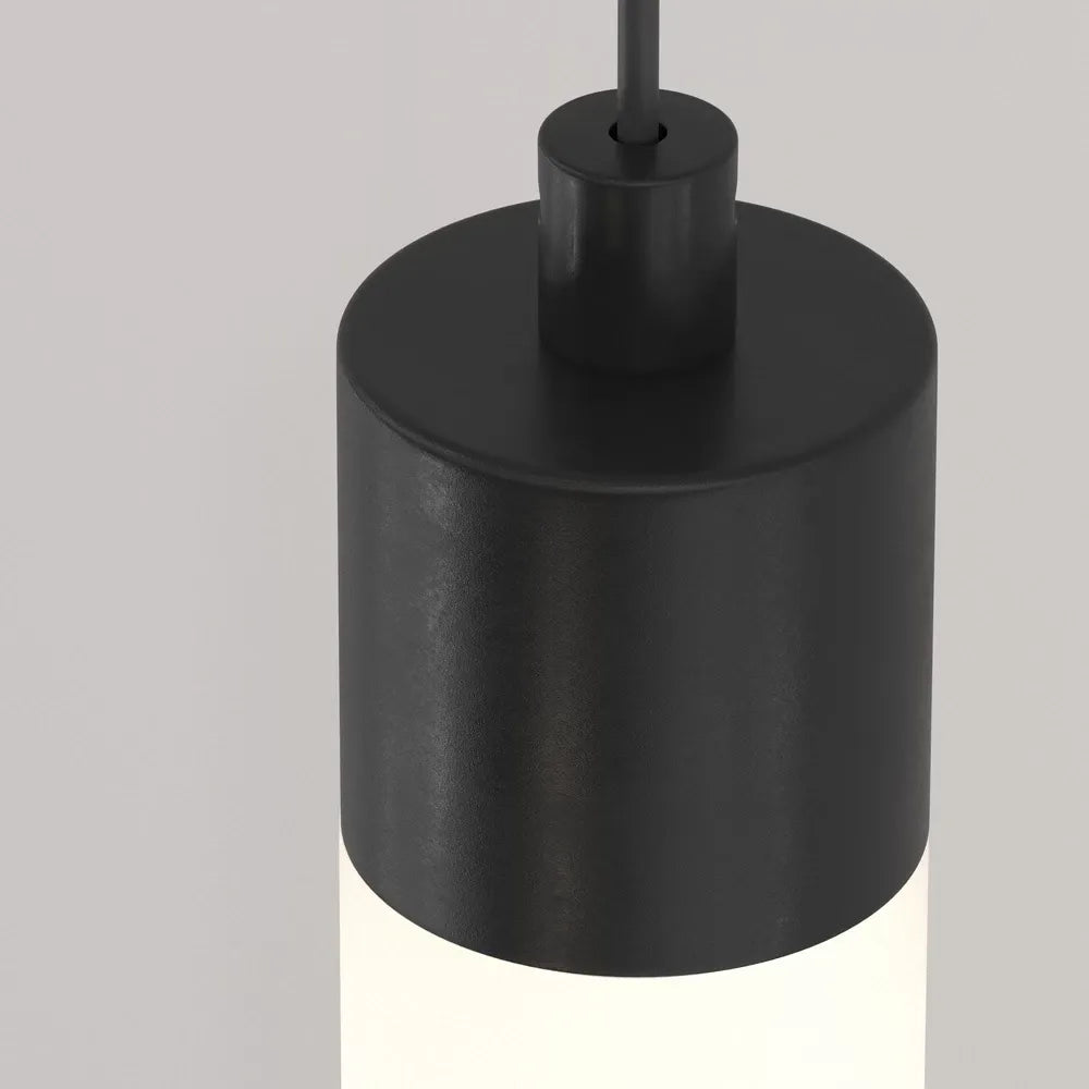 Pendul din Aluminiu Negru H258xD3cm IP 20 20W 2020lm 3000k Ray