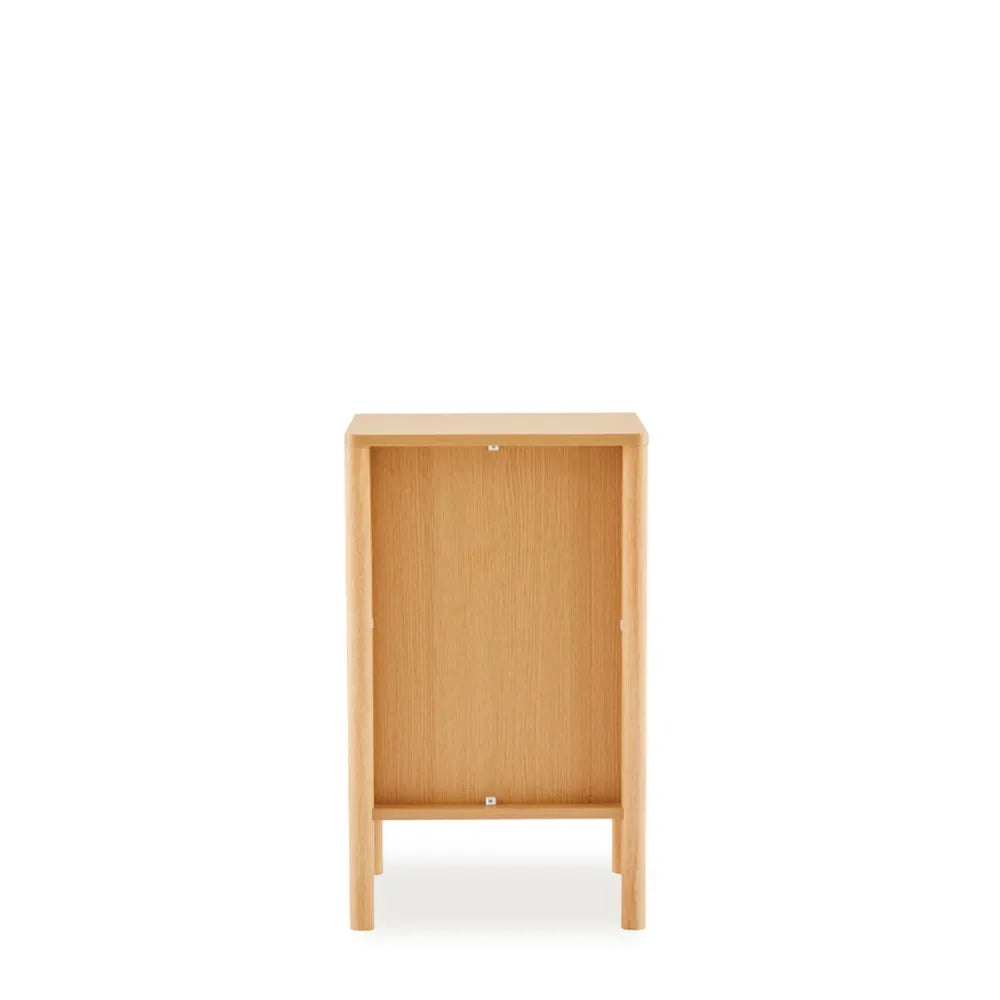 Noptiera cu sertare Treviso de culoare natural L45xH70cm