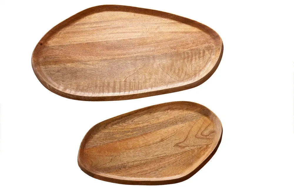 Set 2 tavi decorative din Lemn de mango Maro H2.5xL40/56cm Amazonas