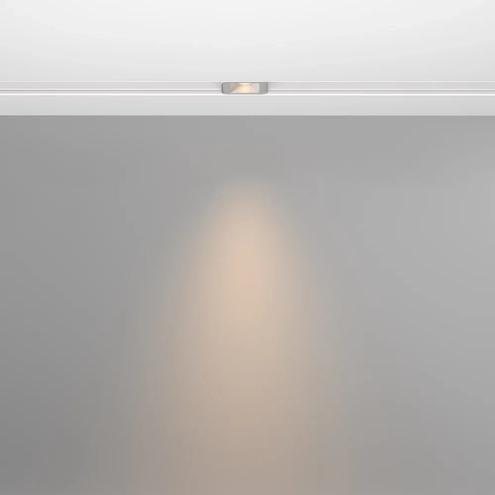 Spot pentru sina Exility din Aluminiu Alb H4.5xL3.6cm 2W 79lm 3000k Points S