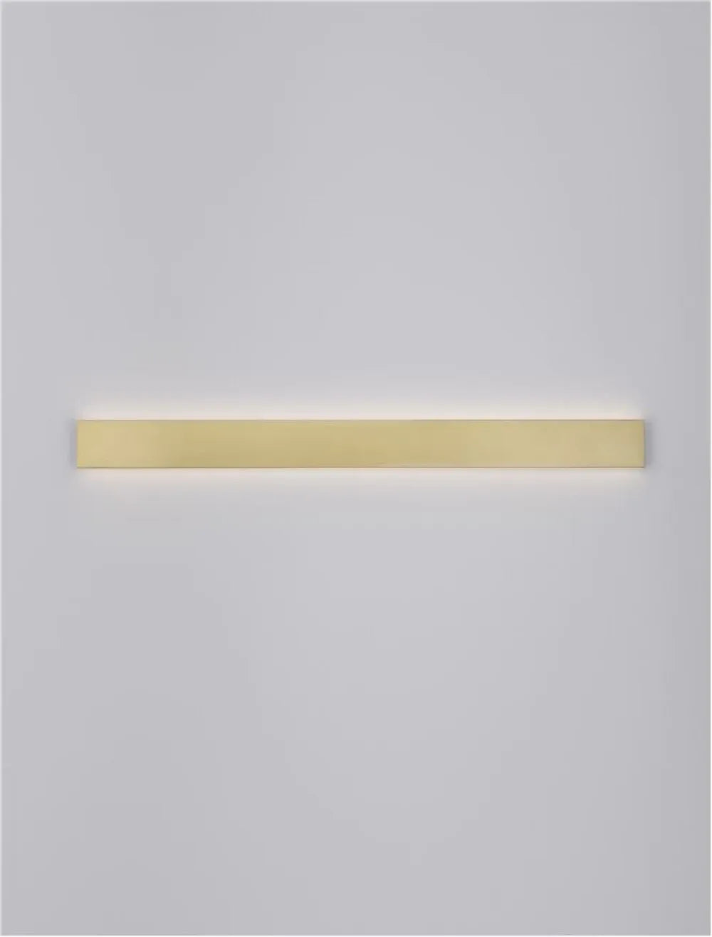 Aplica de perete din Aluminiu Auriu H7.5xL90cm IP20 36W 2614lm 3000k SELINE
