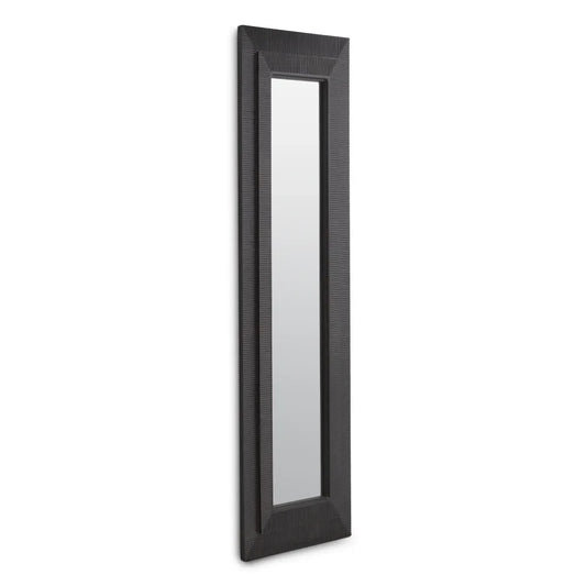 Oglinda cu rama din Metal/MDF Bronz L80xH220cm Rodion Rectangular Eichholtz