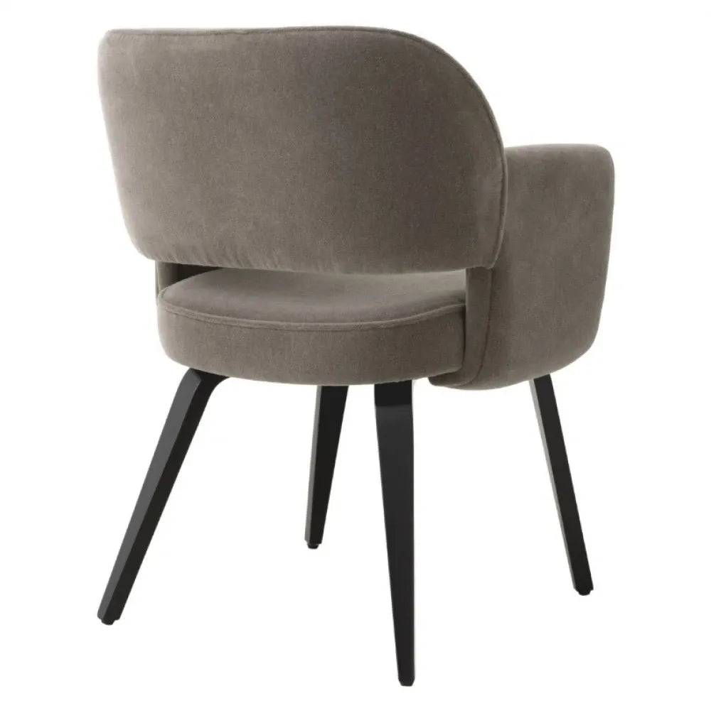 Scaun tapitat cu Stofa Maro L62xA61xH80cm Park Eichholtz
