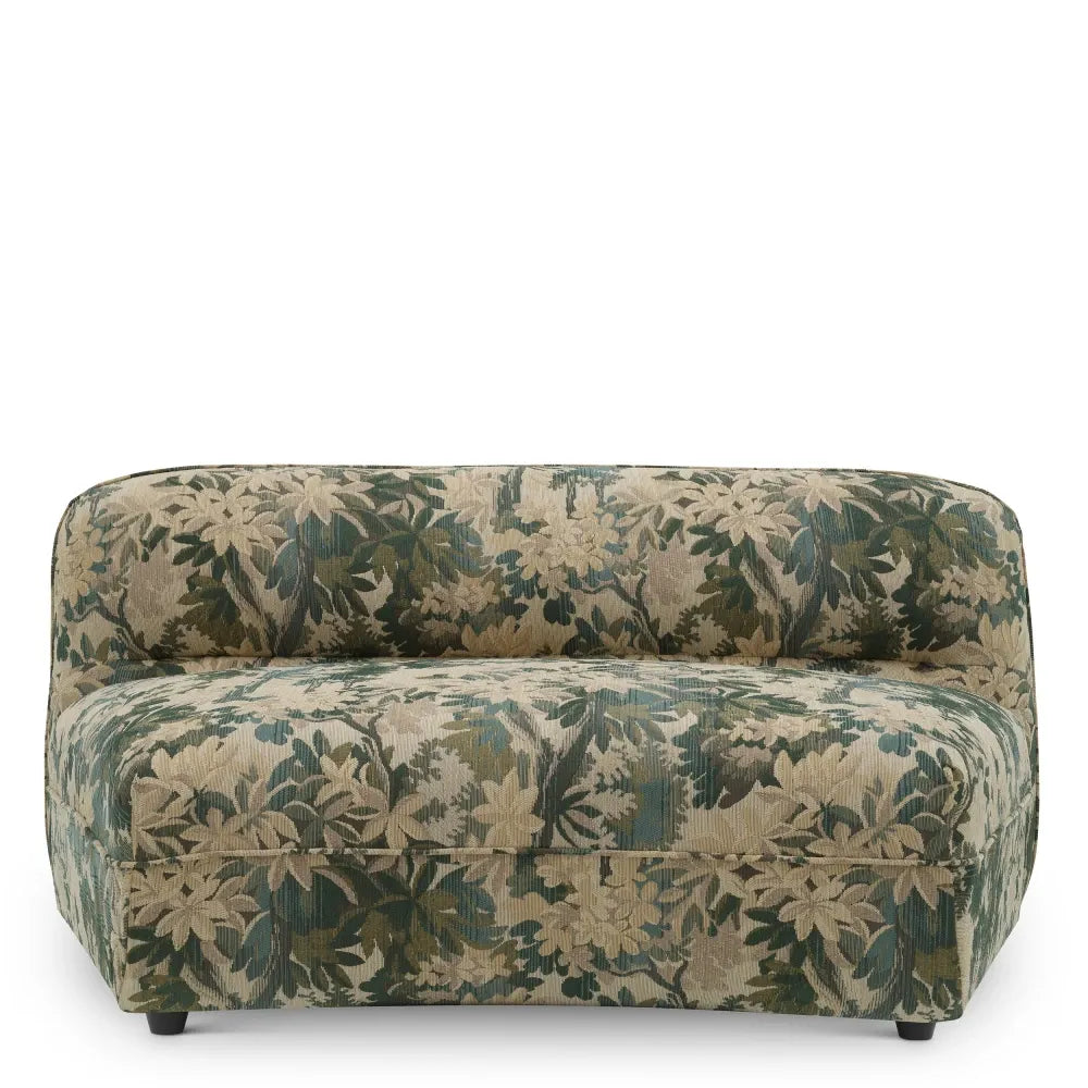 Modul centru tapitat cu Stofa Verde L145xA100xH72cm Grand Avenue Eichholtz