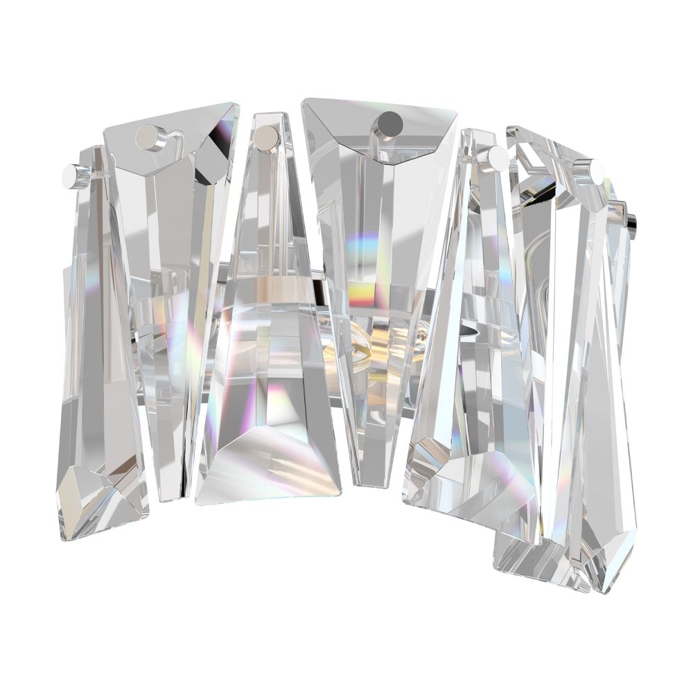 Aplica de perete Metal Argintiu L26xH16cm Puntes