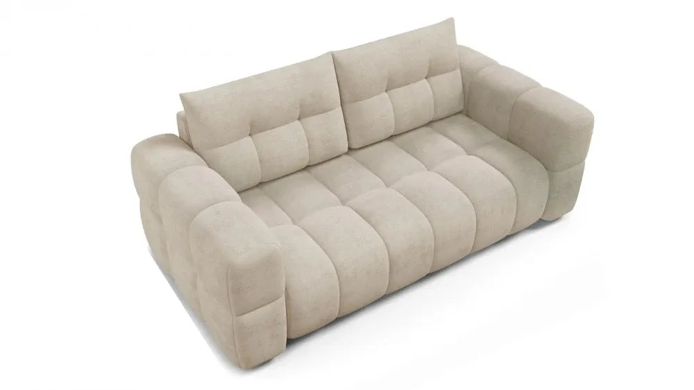 Canapea tapitata cu material pet friendly Alias crem L211x104cm