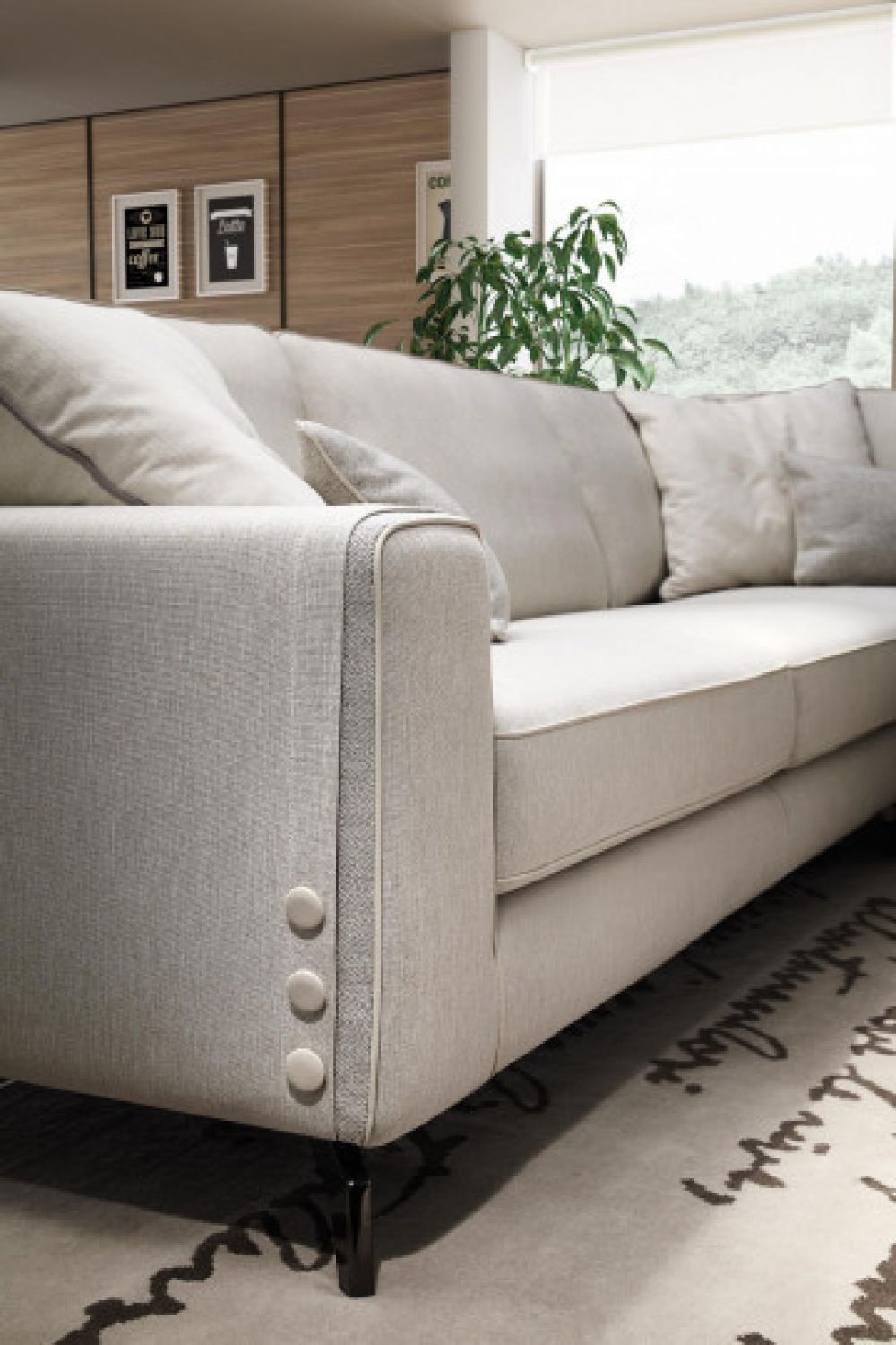Coltar fix 5 locuri Spencer stil Elegant L284cm