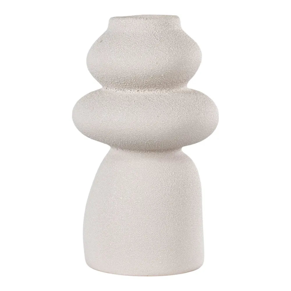Vaza din Ceramica Bej H26,5xD14,5cm HN0863