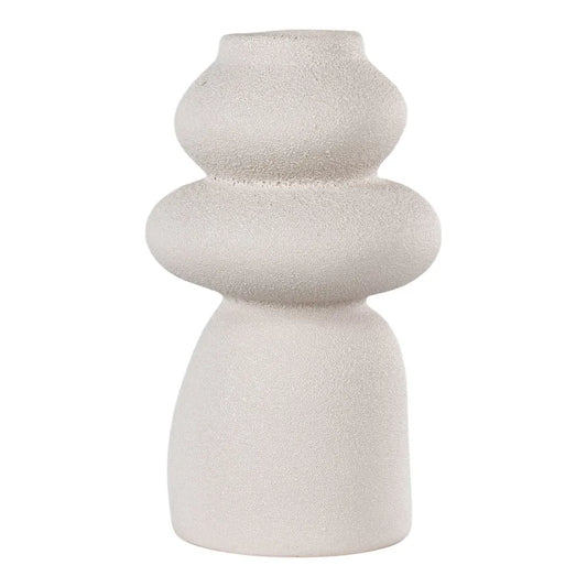 Vaza din Ceramica Bej H26,5xD14,5cm HN0863