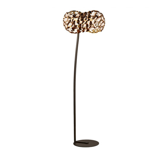 Lampa de podea din Metal Auriu cu 5 becuri D47xH167cm Narisa