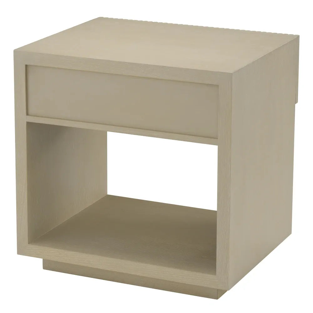 Noptiera din Furnir de stejar Maro deschis L60xH61cm Dimitrios Eichholtz