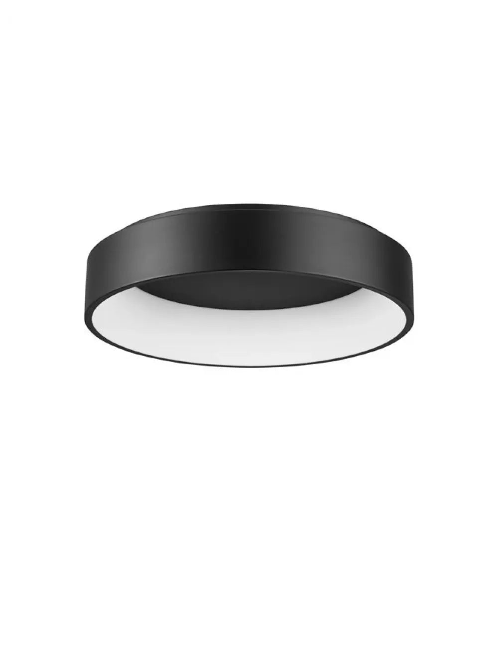 Plafoniera structura din Aluminiu Negru si abajur din Acrilic Alb H13xL60cm IP20 42W 2691lm 3000k RANDO