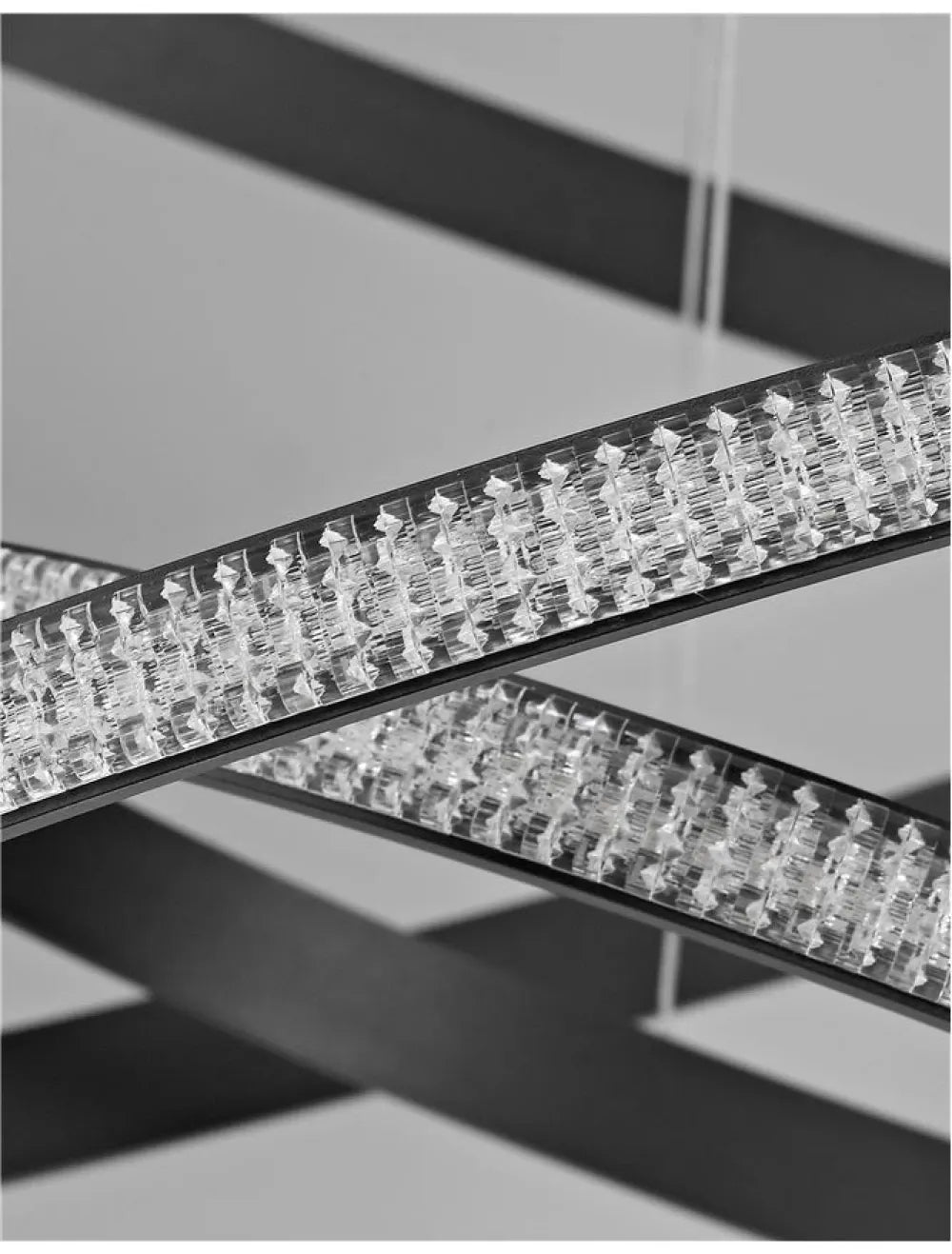 Lustra din Aluminiu Negru H120xL78cm IP20 62W 3586lm 3000k NAGER