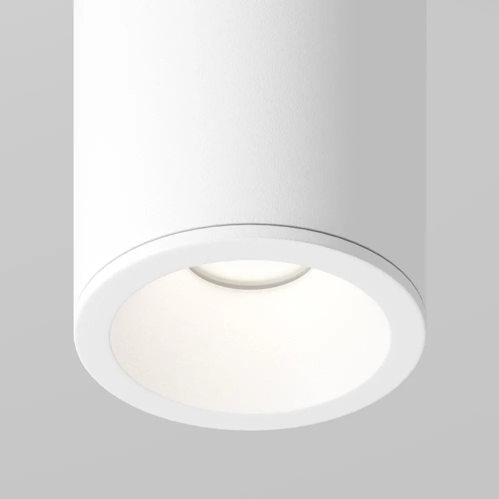 Spot aplicabil din Aluminiu Alb H10.5xD6.5cm IP 65 GU10 50W Zoom