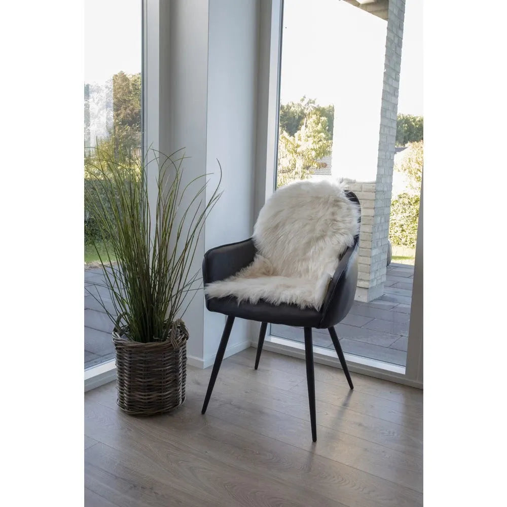 Blanita sintetica decorativa Crem 85x50cm Lambskin Artificial