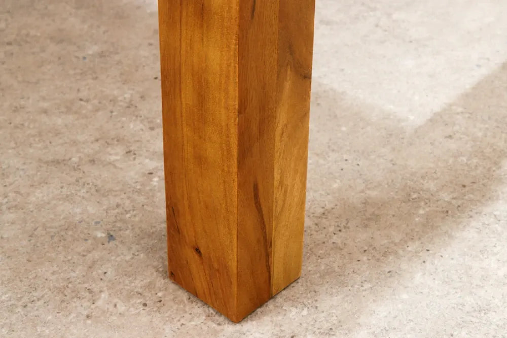 Masa extensibila din Lemn de salcam Maro honey L120-200xH75cm PURE