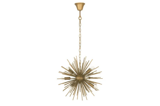 Pendul din Metal Auriu L50xH50cm SUNLIGHT