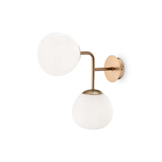 Aplica perete din Metal Auriu H36xL33cm Erich