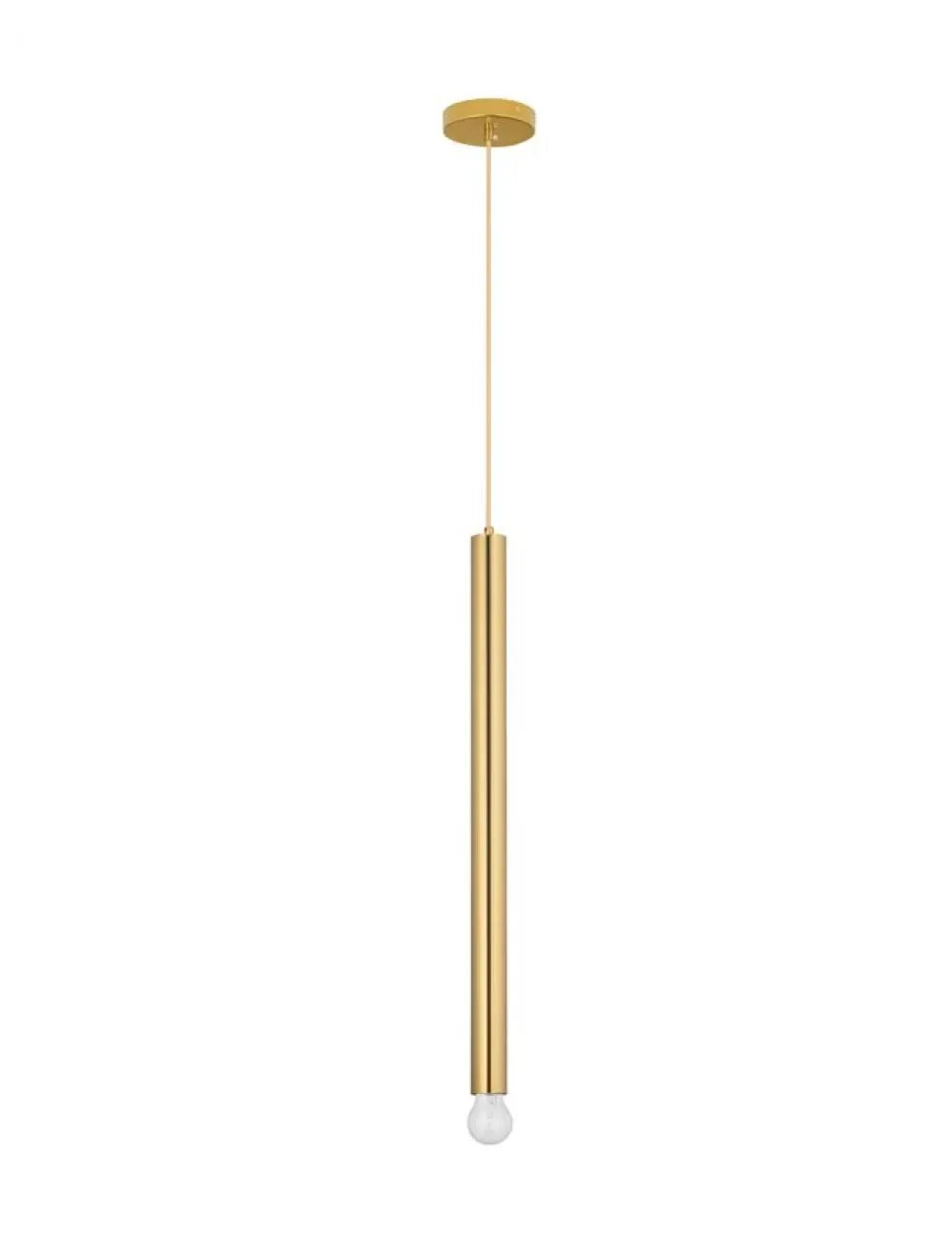 Pendul din Metal Auriu H180xL4.5cm IP20 NORWAY