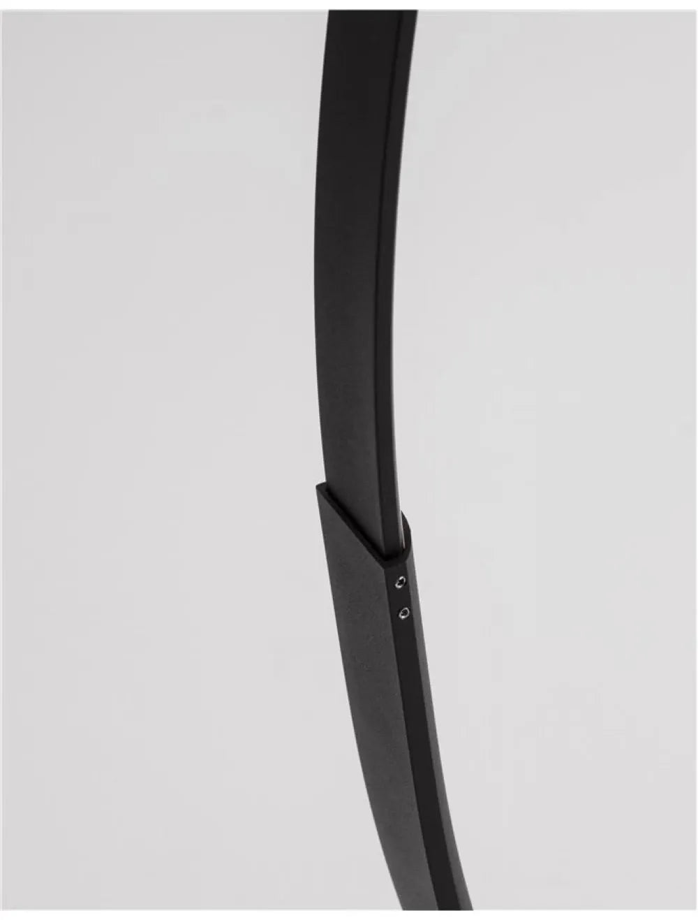 Lampa de podea din Aluminiu Negru H172xL26cm IP20 30W 1580lm 3000k PREMIUM