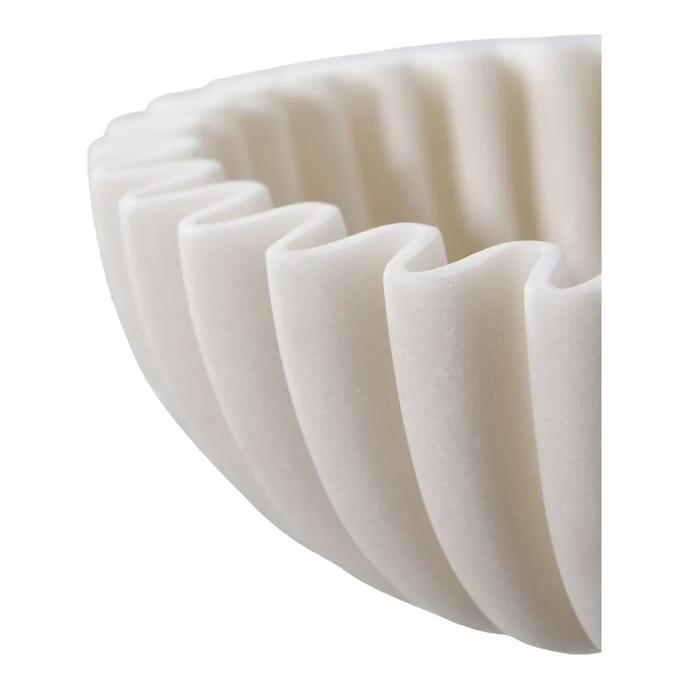 Bol decorativ din Polirasina Crem H6,5xD20cm HN0889