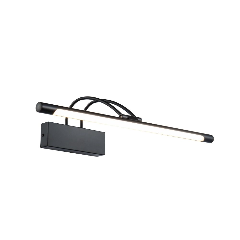 Aplica de perete reglabila din Metal Negru cu LED  L23x12xH12cm Finelli