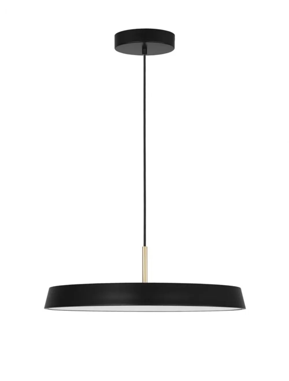 Pendul din Aluminiu Negru H120xL50cm IP20 35W 2662lm 3000k VETRO