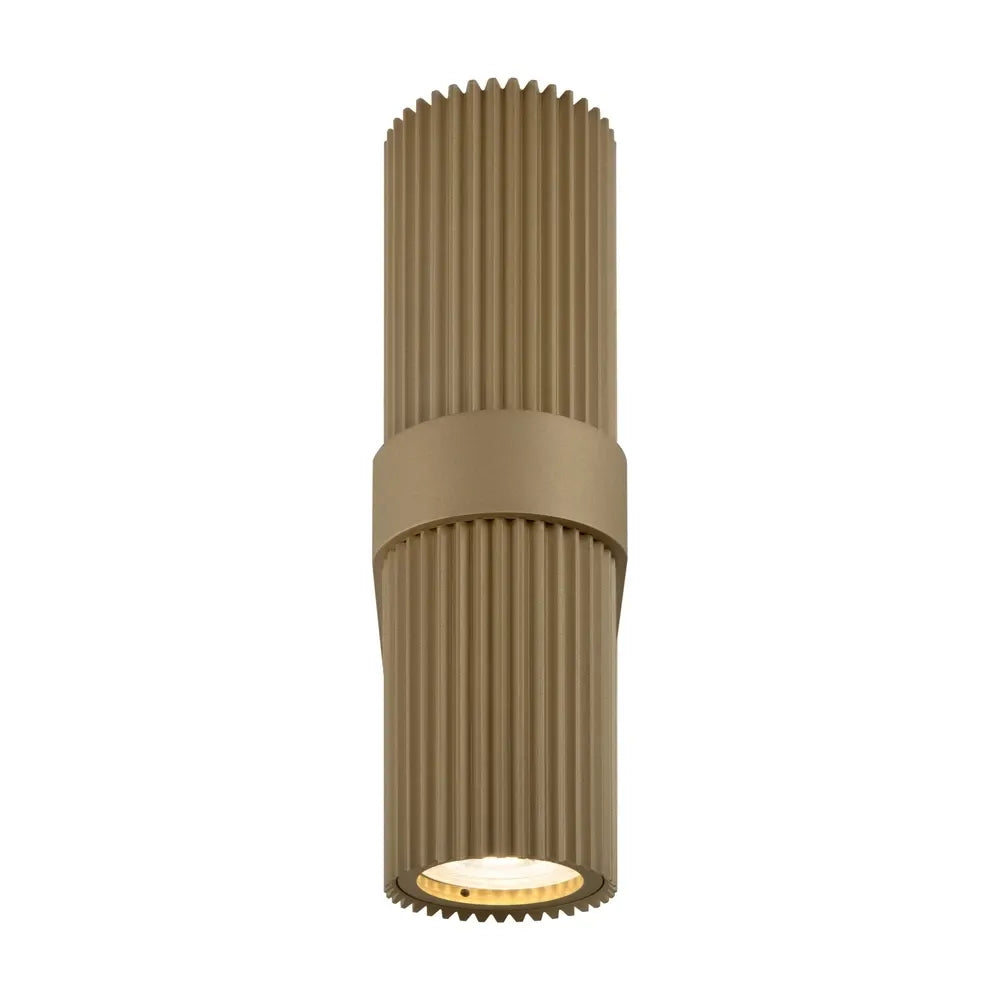 Aplica de perete din Aluminiu Auriu H23xD6cm 50W Dynamics