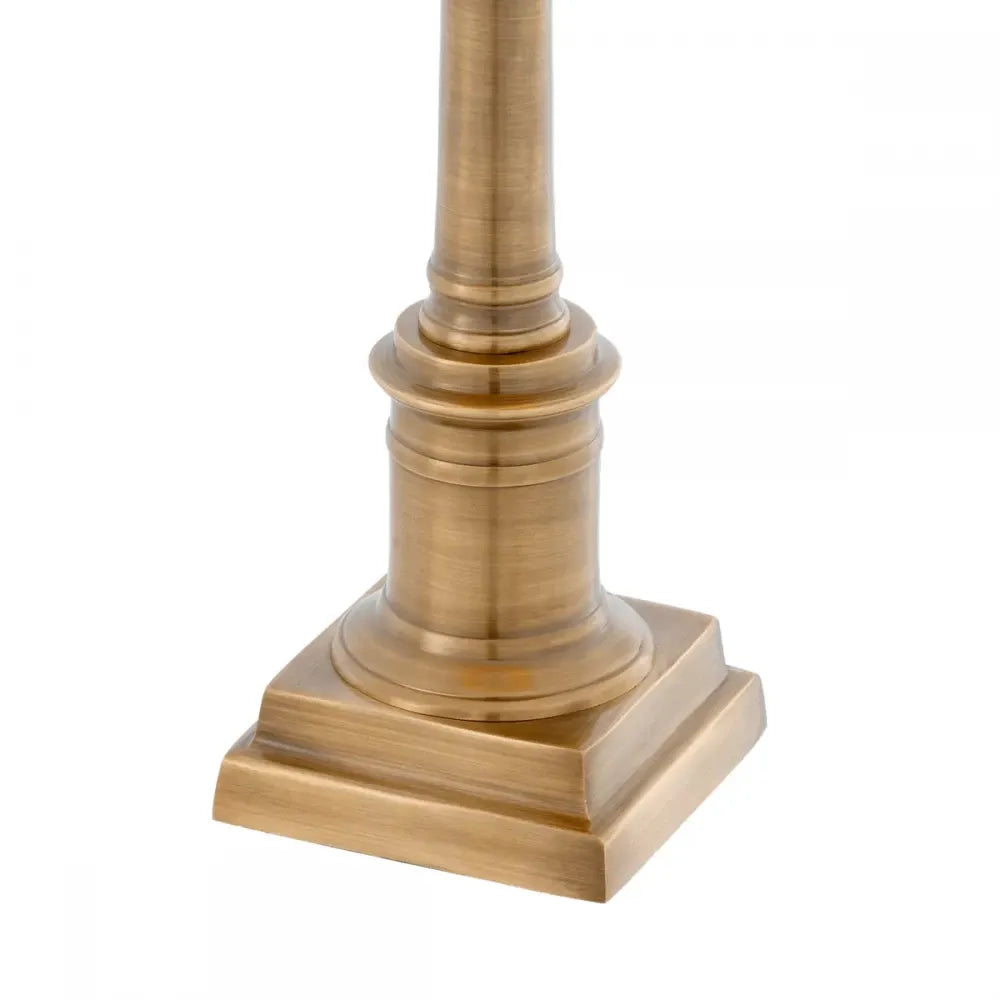 Veioza din Metal Alama si Catifea Bej H53xD20cm Cologne S Eichholtz
